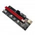 Райзер для видеокарты 009S MOLEX PCI-E 1X - 16X PCI-E плата расширения Riser